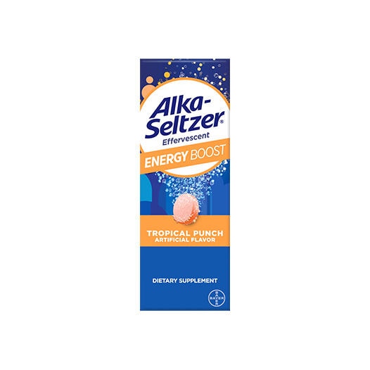 Alka-Seltzer® Energy Boost Effervescent Tablets