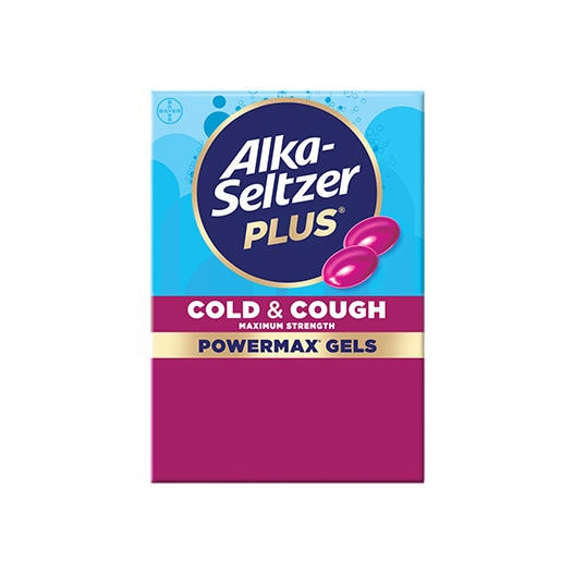 Alka-Seltzer Plus® Cold & Cough  Maximum Strength PowerMax® Gels