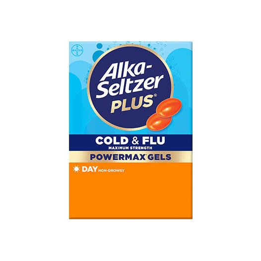 Alka-Seltzer Plus® Cold & Flu Maximum Strength PowerMax® Gels Day