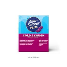 Cold & Cough Max Strength Liquid Gels | Alka-Seltzer Plus®